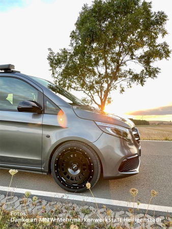 9x20 ET47 Twin-Monotube-Projekt-AT20-Zero Alufelge schwarz für Mercedes Vito 447